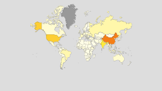 World Total Cereal Production by Country Thumbnail